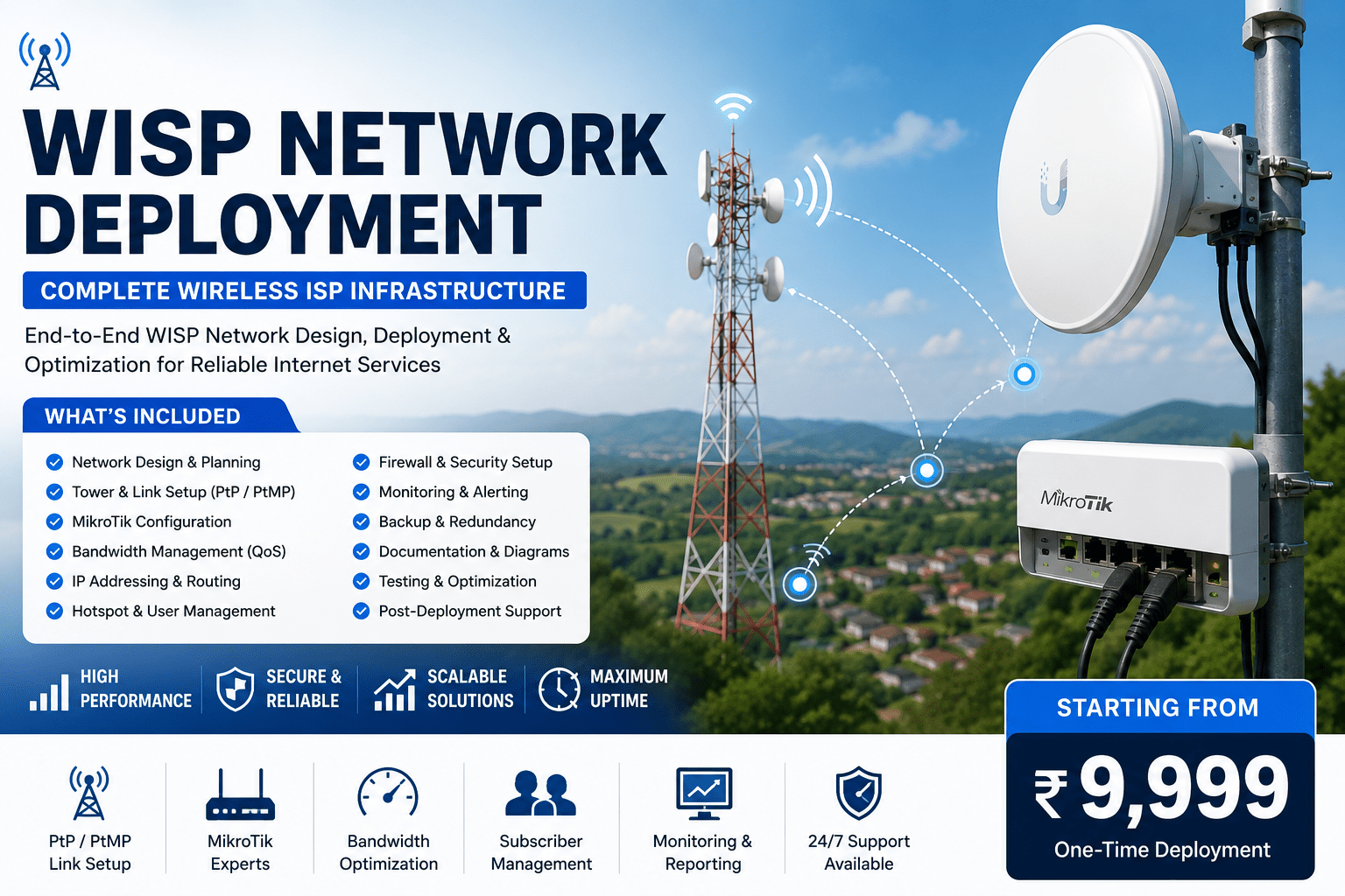 WISP Deployment Services WISP Deployment Services