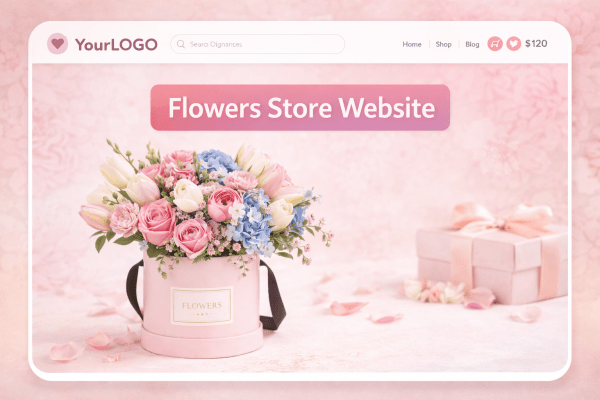 Flowers & Gifts Store Website Setup