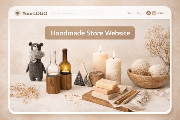 Handmade & Craft Store Website Setup