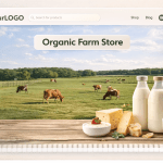 Organic Farm & Dairy Store Website Setup