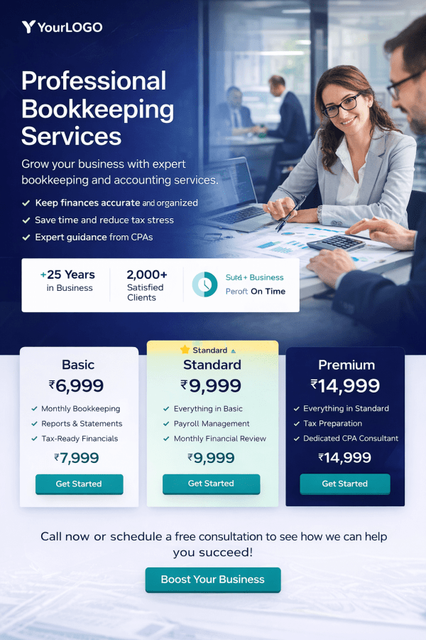 Accounting & Bookkeeping Website Setup