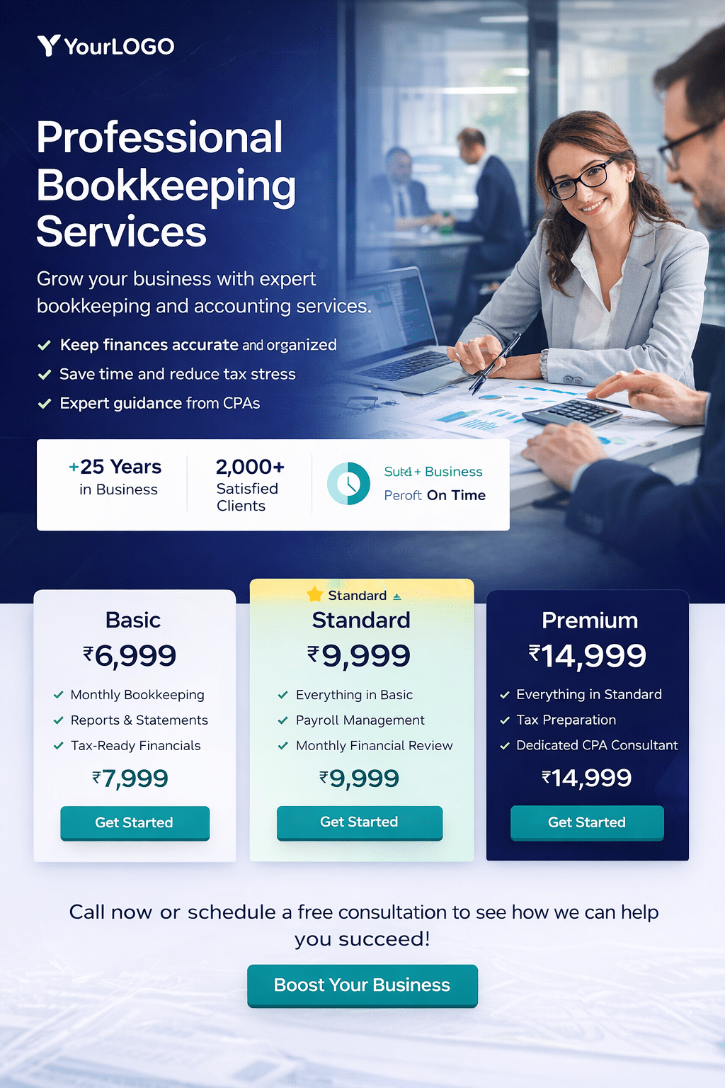 Accounting & Bookkeeping Website Setup