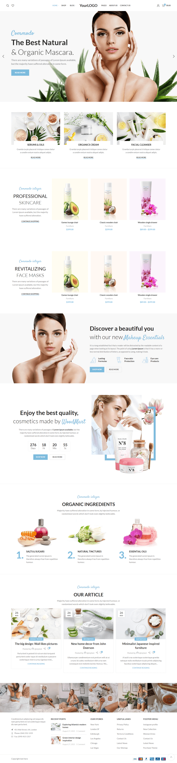 Beauty & Cosmetics Store Website Setup - Image 2