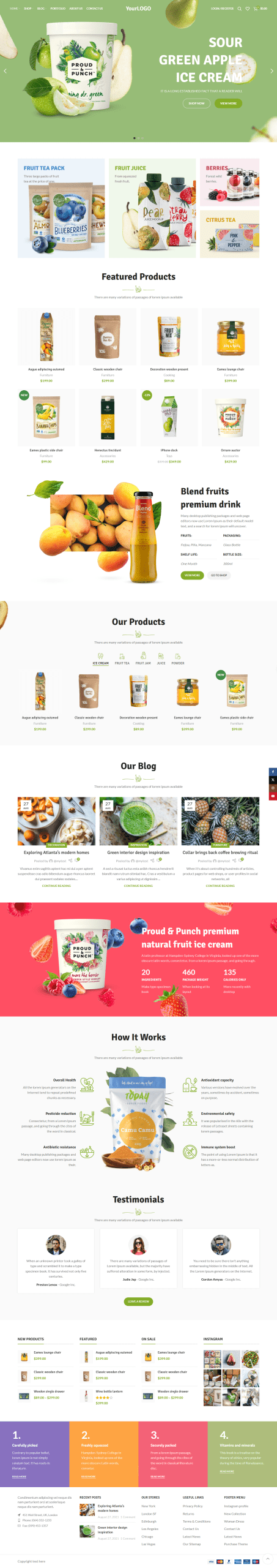 Organic Products Store Website Setup - Image 2